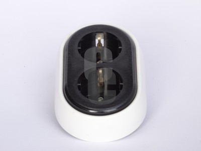 Нови предложения Контакт двоен елипса - ч.б.                                                                                                                                                                                                                                                                                 